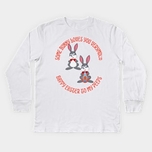 Easter bunny Kids Long Sleeve T-Shirt